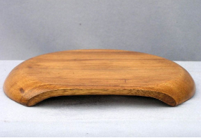 Oval Monkey Pod Display Table