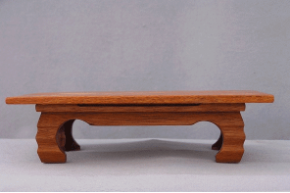 Leopard Wood Shohin Display Table