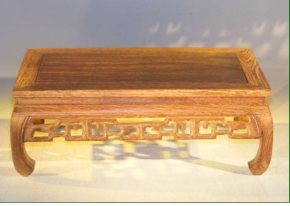 Semi Gloss Wooden Display Table