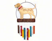 Lab Woof Wind Chime
