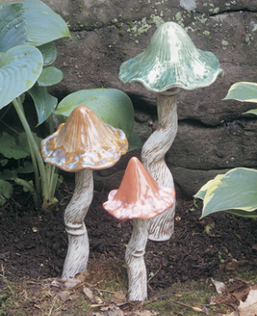 Tipsy Toadstools (cs/6) - Brown, Red & Green