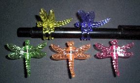Butterfly, Bees, Dragonfly Clips for Plant Spikes