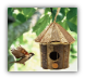Stylish Wooden Bird House